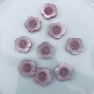Flower Button Lilac