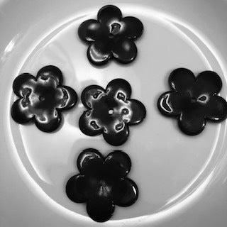 Flower Bead : Dark Grey