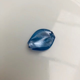 Twisted Glass Bead : Blue