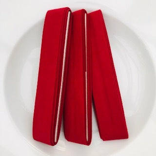 Bias Binding 2.5m x 25mm Scarlet