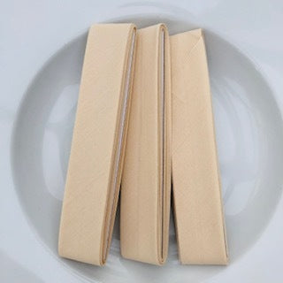 Bias Binding 2.5m x 25mm Fawn