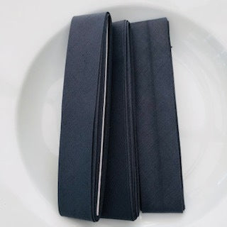 Bias Binding 2.5m x 25mm Slate Grey