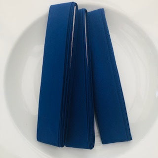 Bias Binding 2.5m x 25mm Royal Blue
