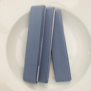 Bias Binding 2.5m x 25mm China Blue