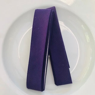Bias Binding 2.5m x 25mm Purple