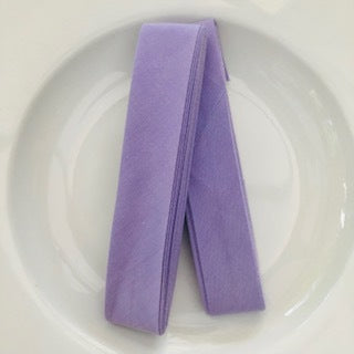Bias Binding 2.5m x 25mm Lilac