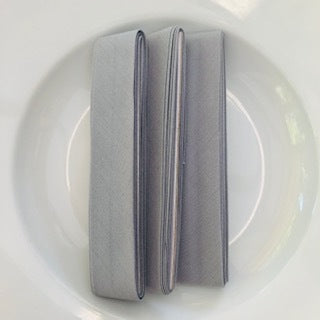 Bias Binding 2.5m x 25mm Pale Grey