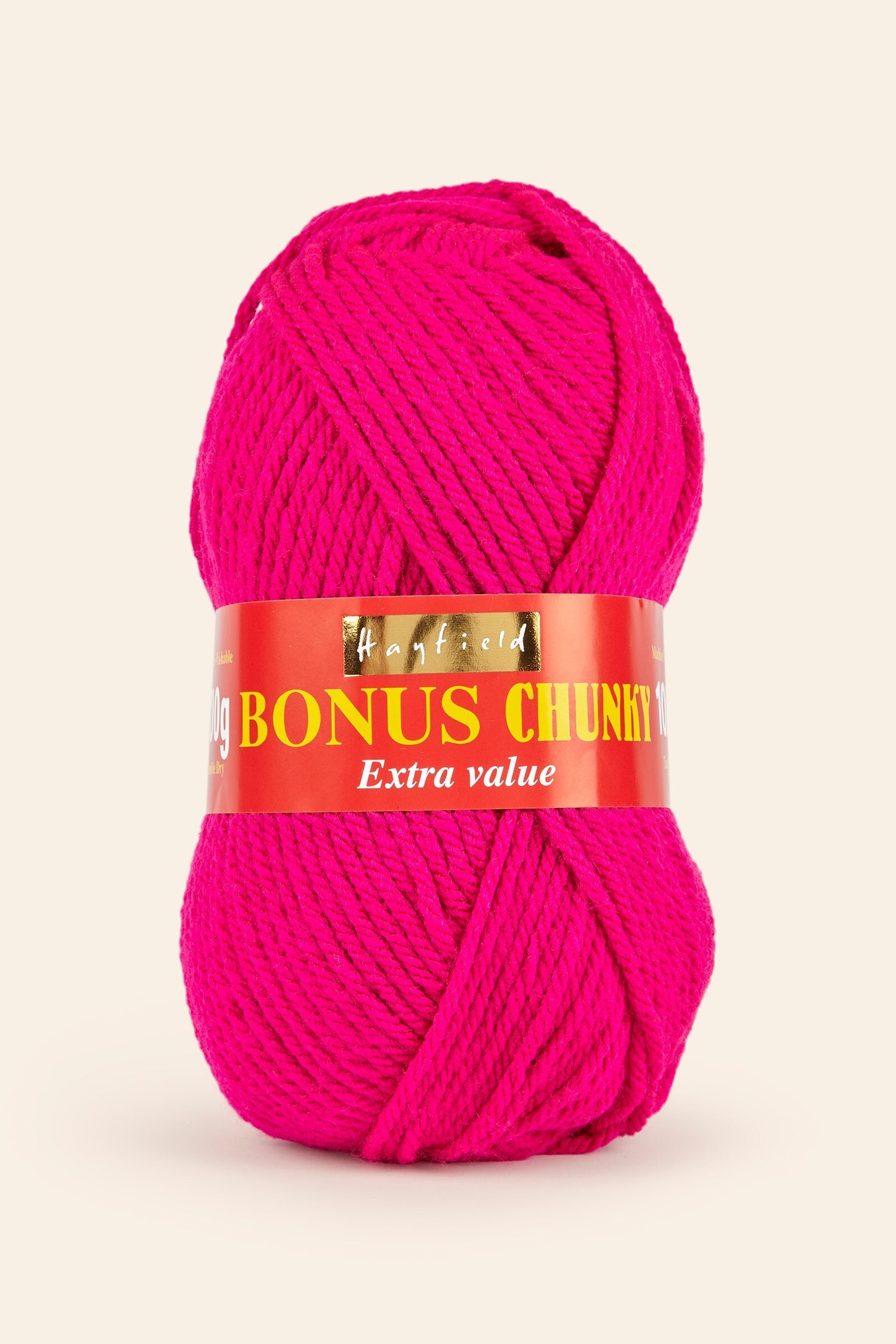 572 Electric Pink Hayfield Bonus Chunky 100g
