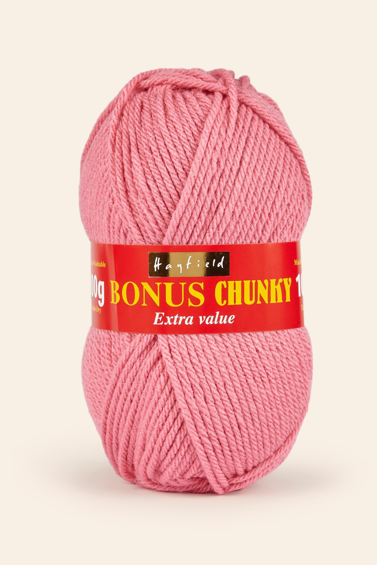 616 Deep Rose Hayfield Bonus Chunky 100g
