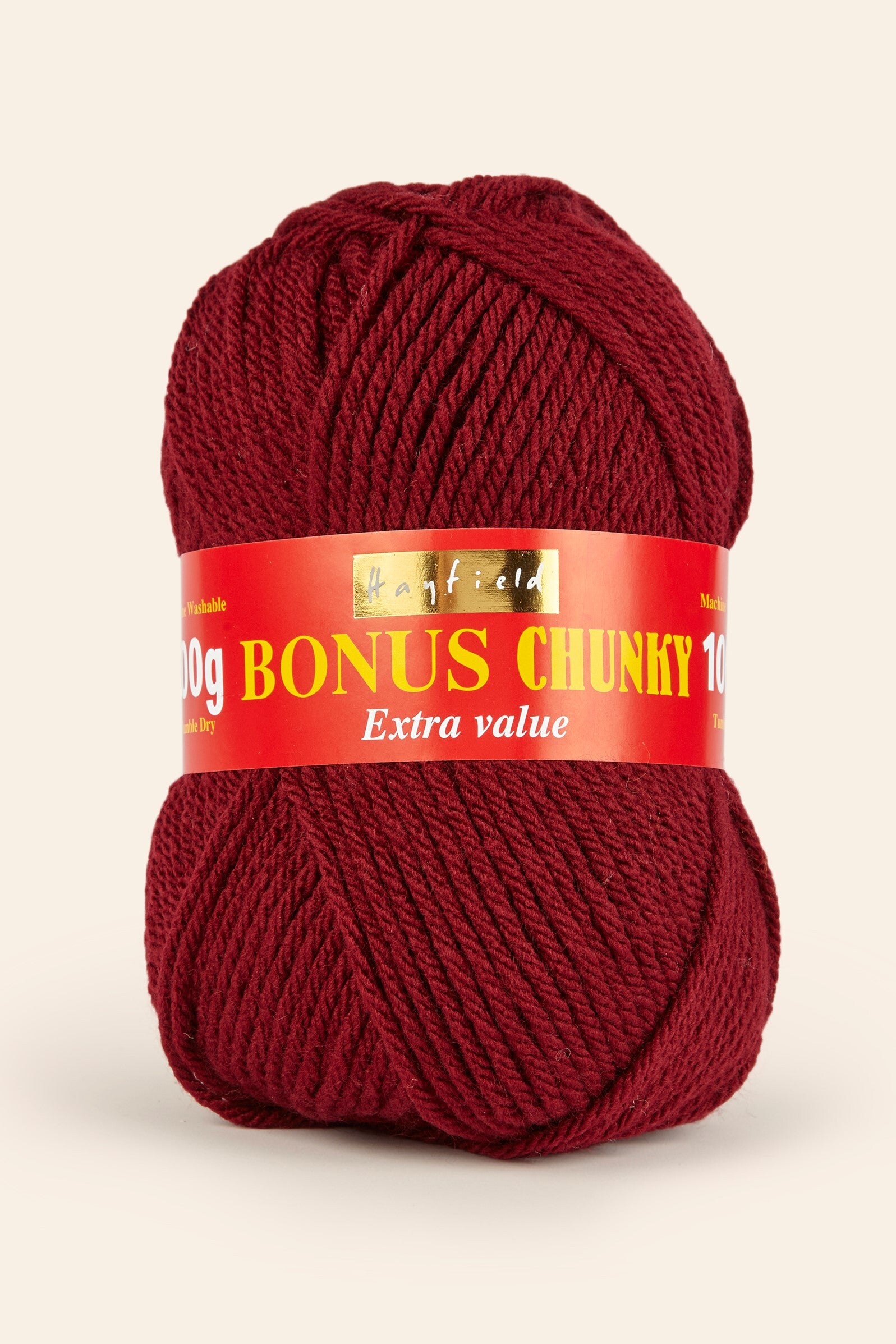 841 Claret Hayfield Bonus Chunky 100g