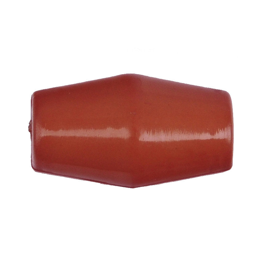 Toggle Loop-Back Button 18mm Mocha