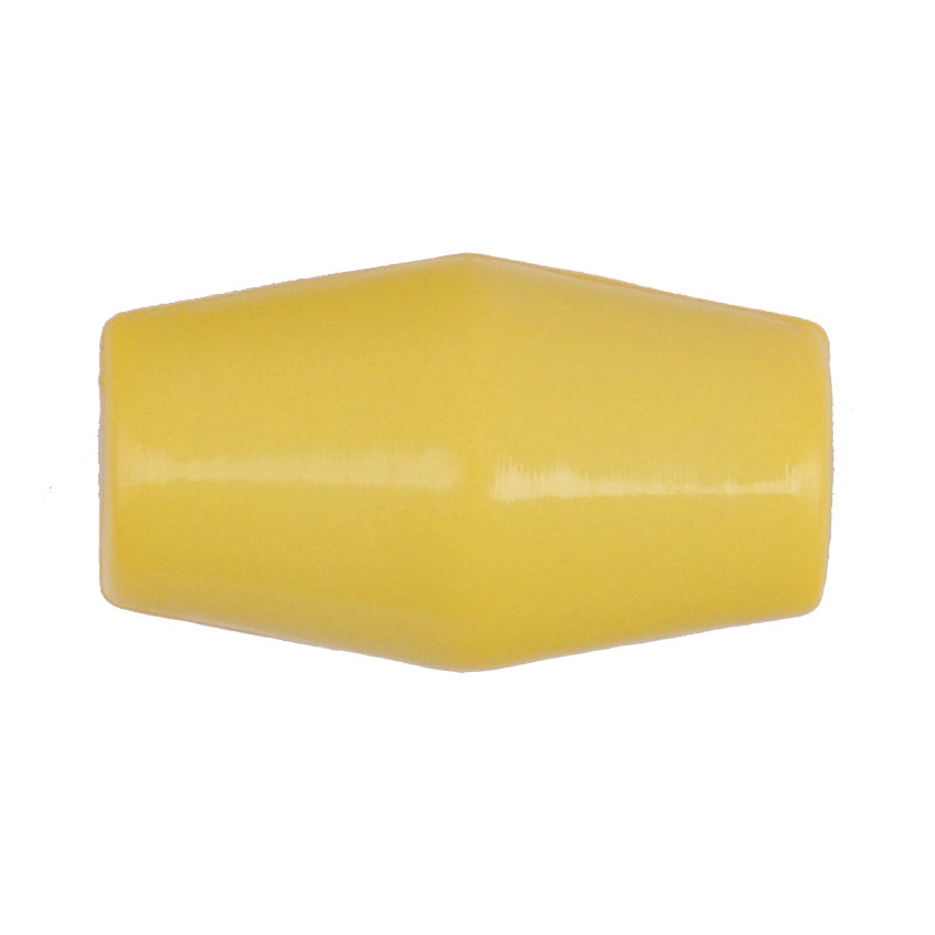 Toggle Loop-Back Button 18mm Yellow