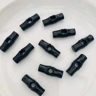Toggle Button 25mm Black