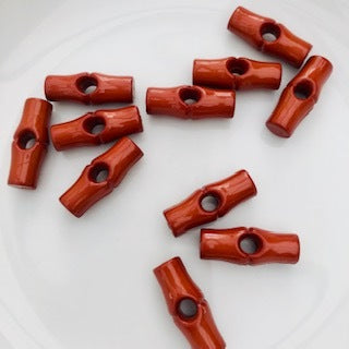 Toggle Button 25mm Brown