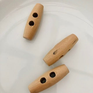 Toggle Wooden Button 2-Hole