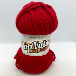 Top Value Super Chunky TSC16 Xmas Red