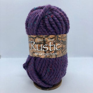 Rustic Mega Chunky CS25 Purple
