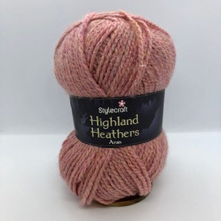 Stylecraft 3745 Wild Salmon Highland Heathers Aran 100g