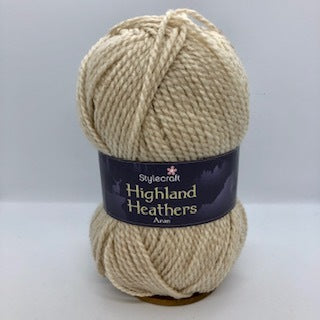 Stylecraft 7230 Brose Highland Heathers Aran 100g