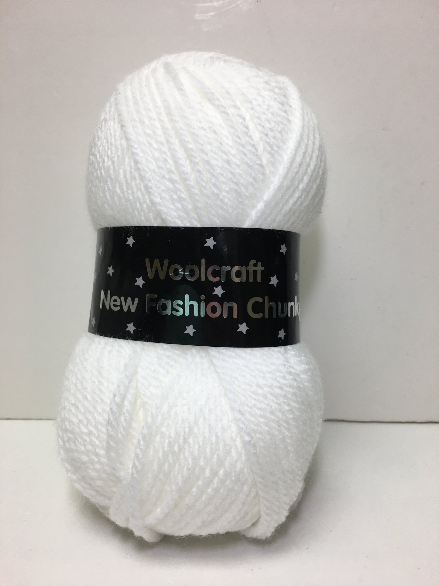 Woolcraft 100 White New Fashion Chunky 100g