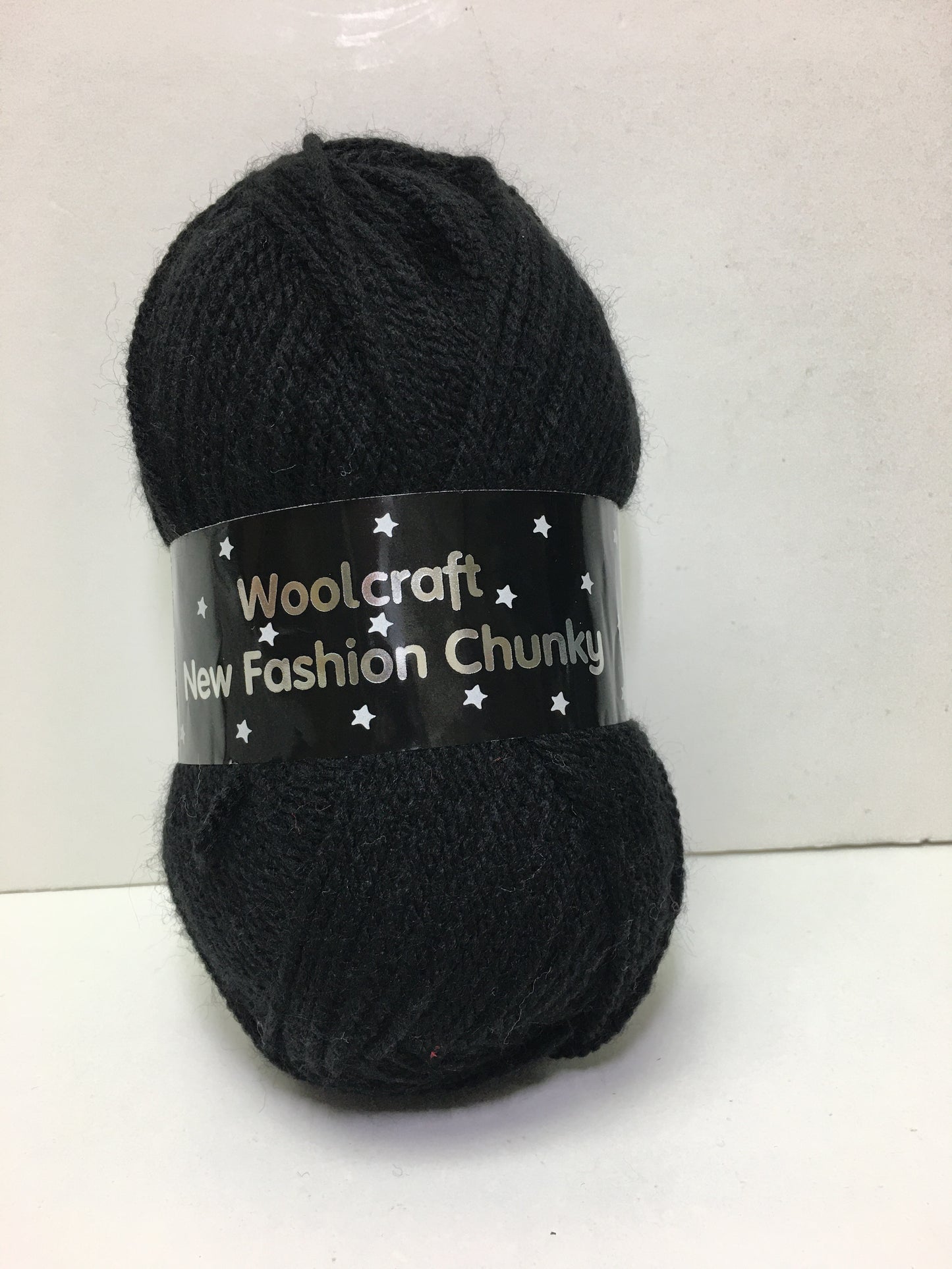 Woolcraft 107 Black New Fashion Chunky 100g