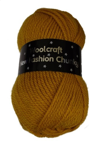 Woolcraft 140 Mustard New Fashion Chunky 100g