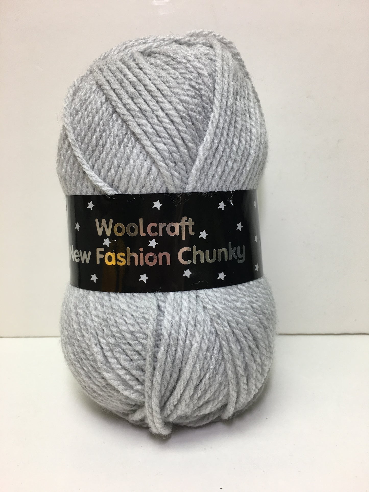 Woolcraft 1000 Silver Grey New Fashion Chunky 100g