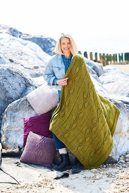 Stylecraft: 9944 Blanket and Cushions Fusion Chunky