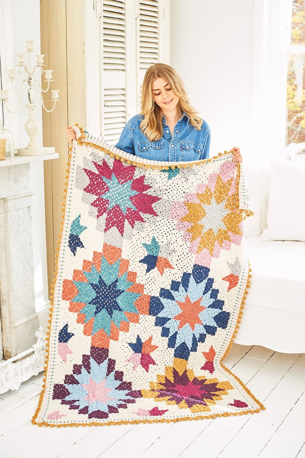 Stylecraft: 9957 Harvest Blanket/Throw Recreate DK