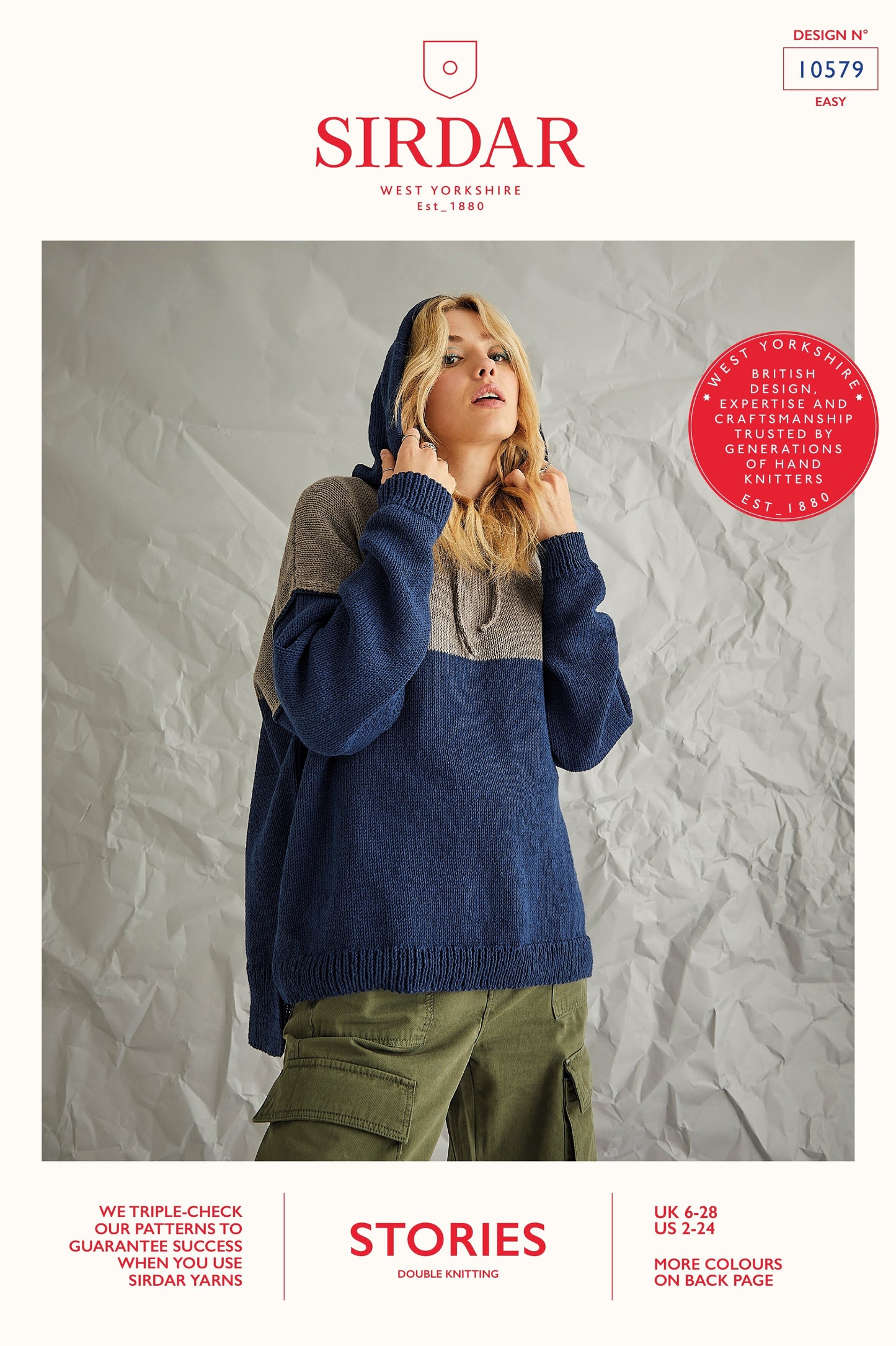Sirdar 10579 Underground Hoodie Stories DK