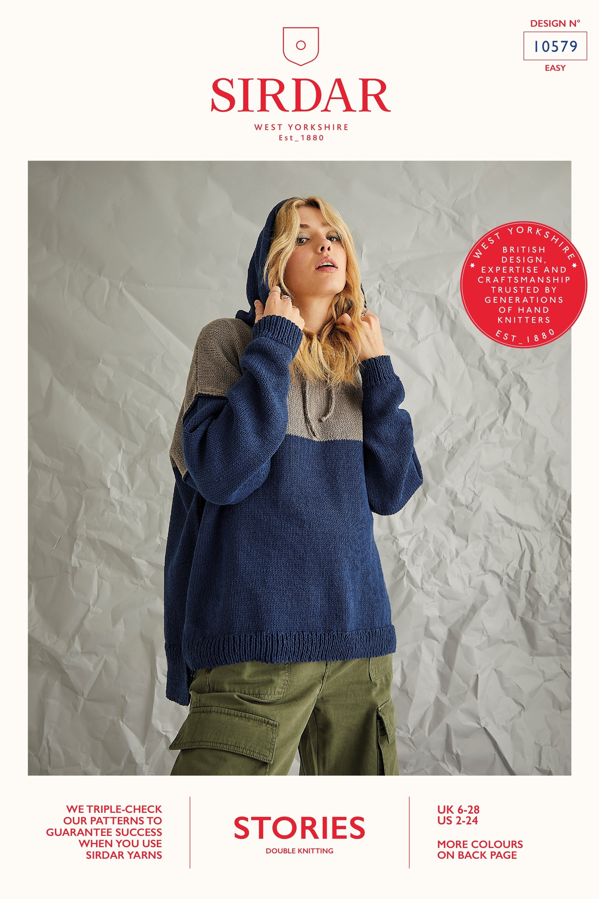 Sirdar 10579 Underground Hoodie Stories DK