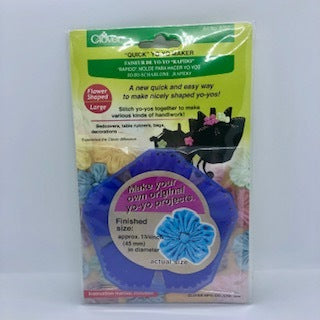 Quick Flower Shaped Large Round Yo Yo Maker