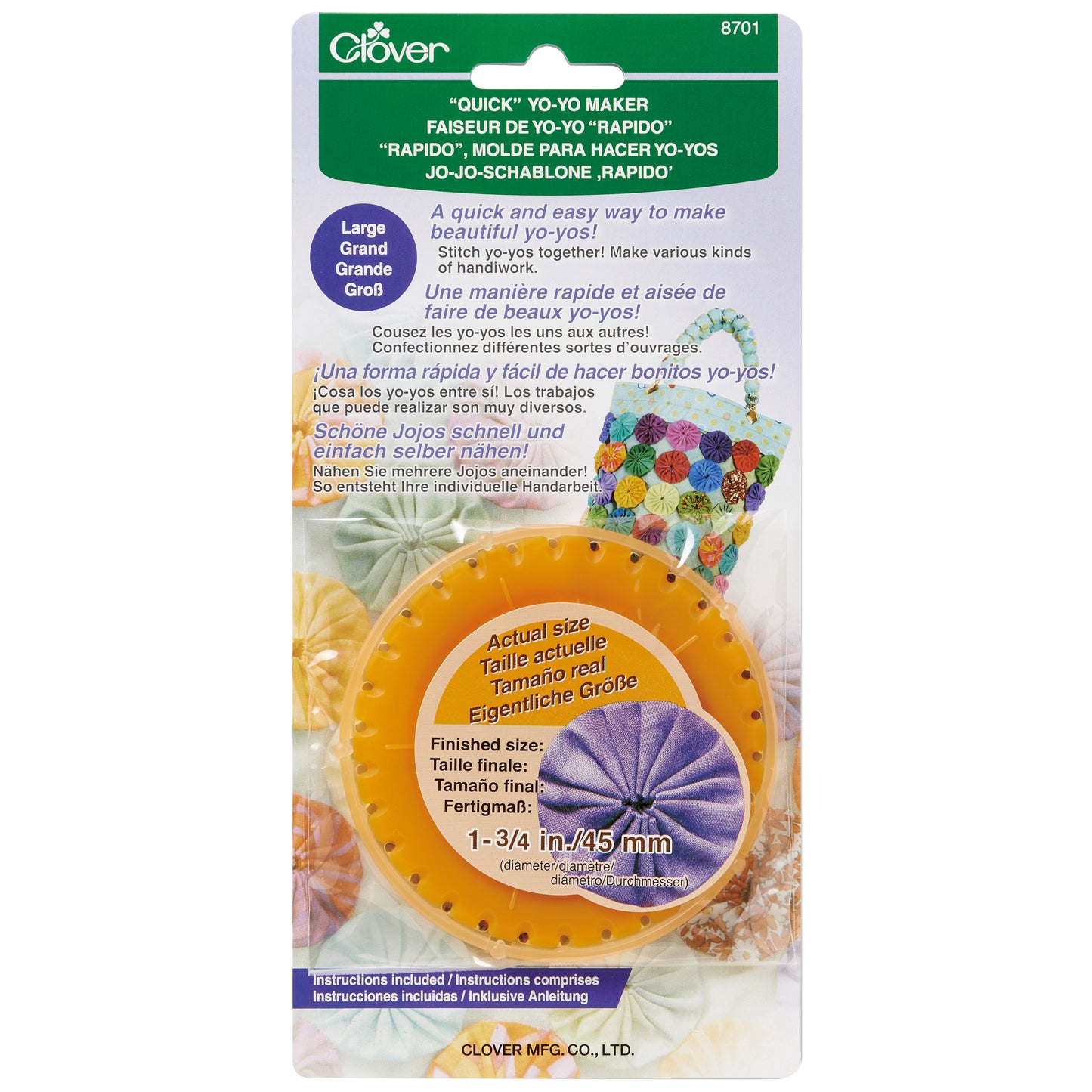 Quick Extra Large Round Yo Yo Maker