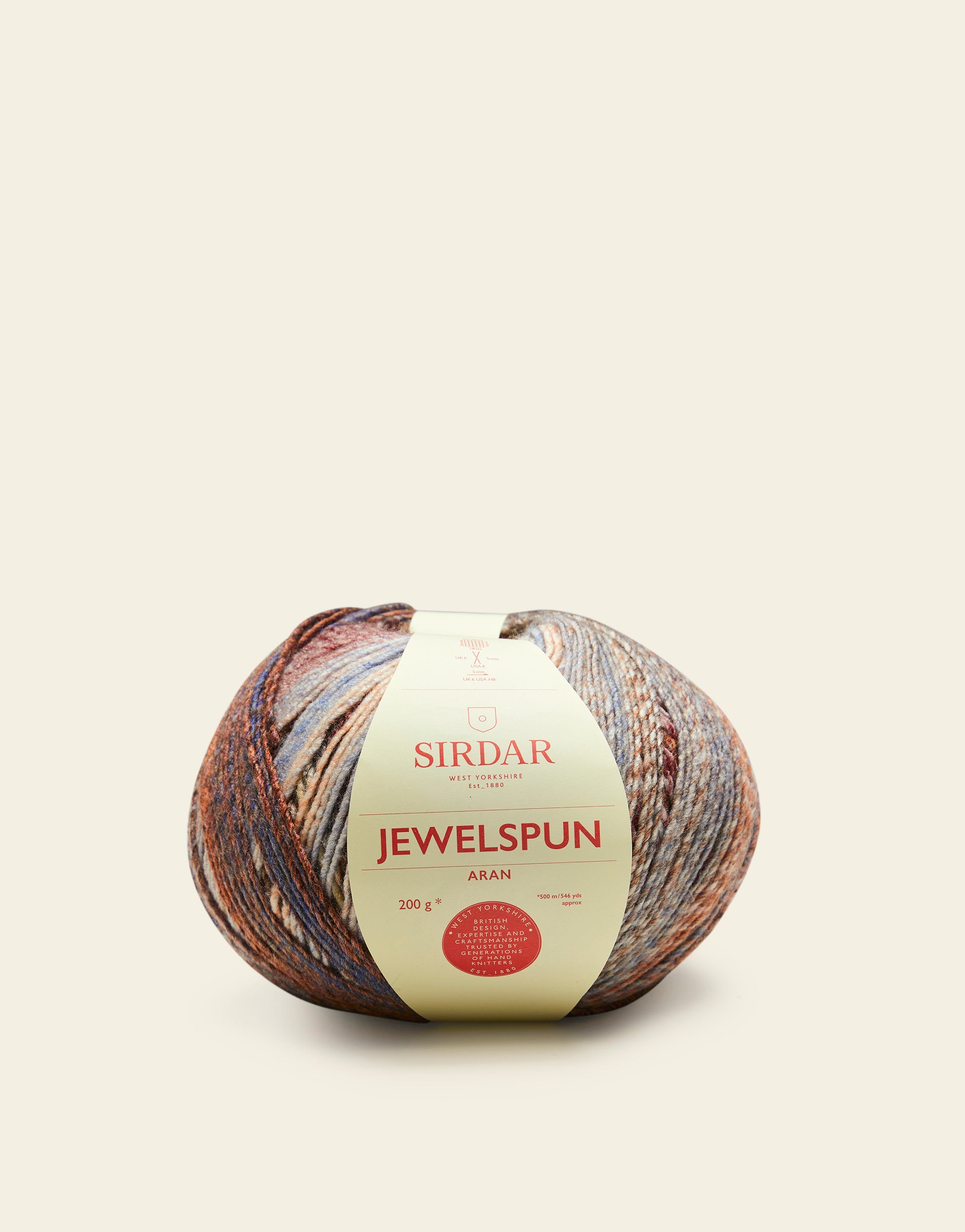 Sirdar 708 Sandstone Sunset Jewelspun Aran 200g