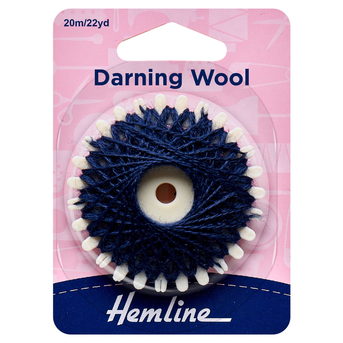 Darning Wool Navy
