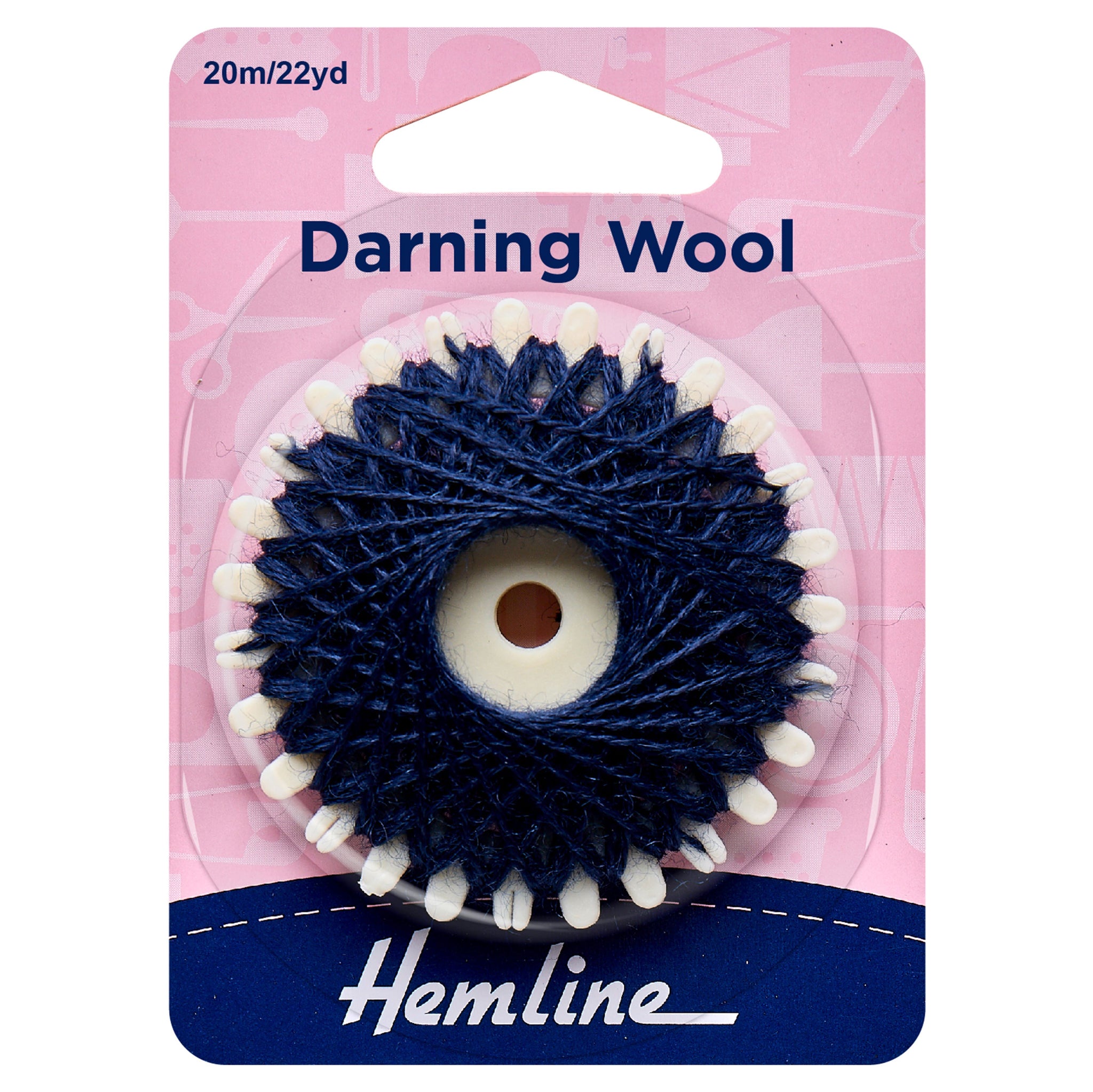 Darning Wool Navy