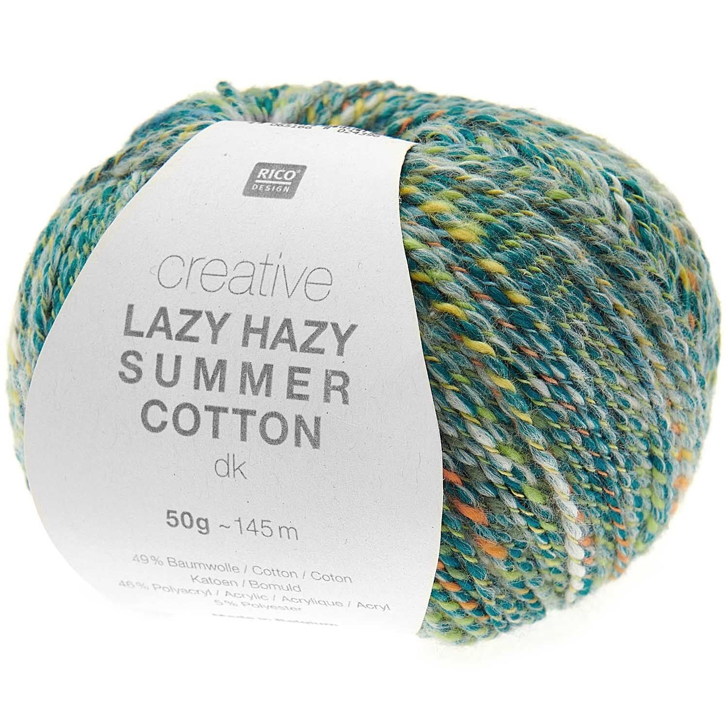 Rico 025 Emerald Lazy Summer Cotton DK
