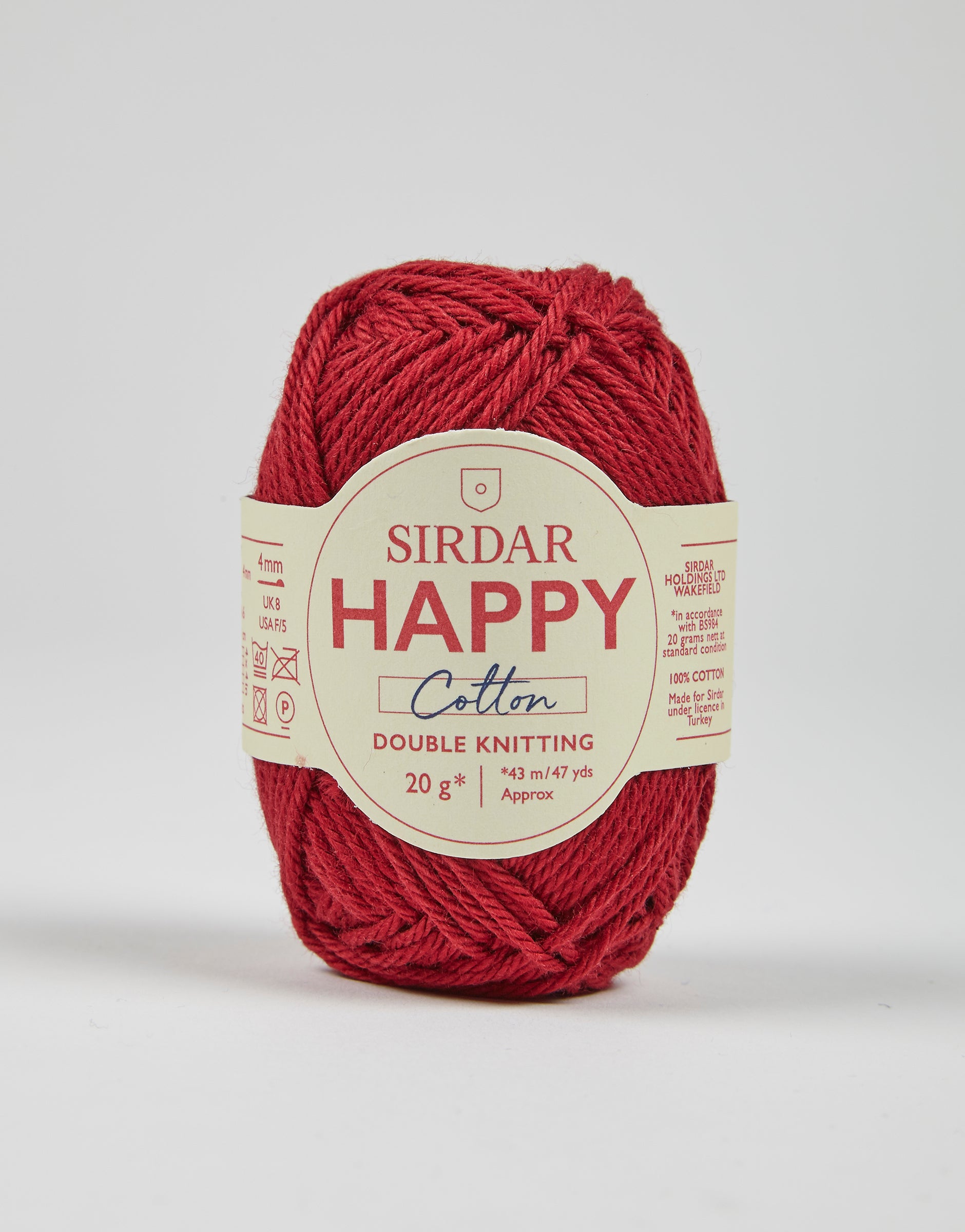 Sirdar 791 Chilli Happy Cotton DK
