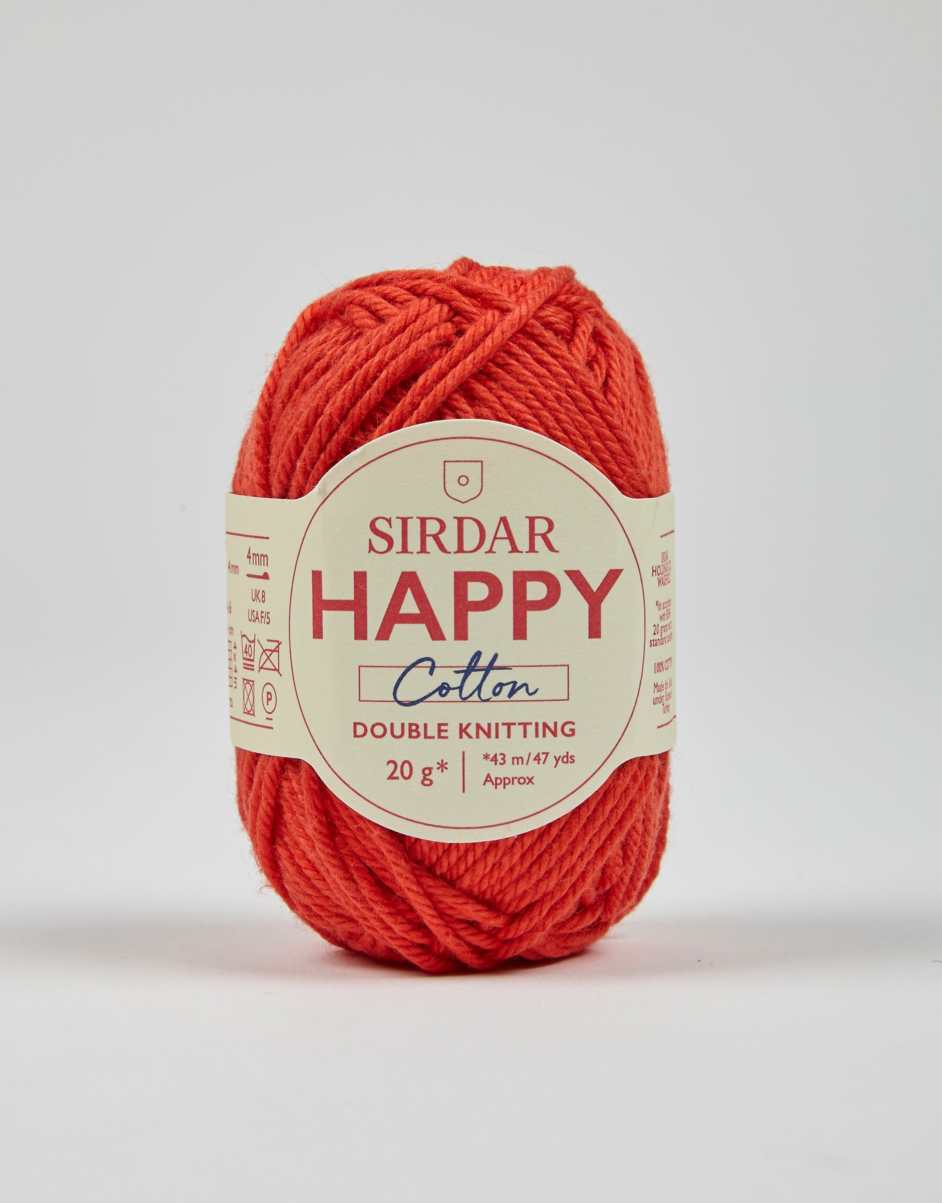 Sirdar 790 Ketchup Happy Cotton DK