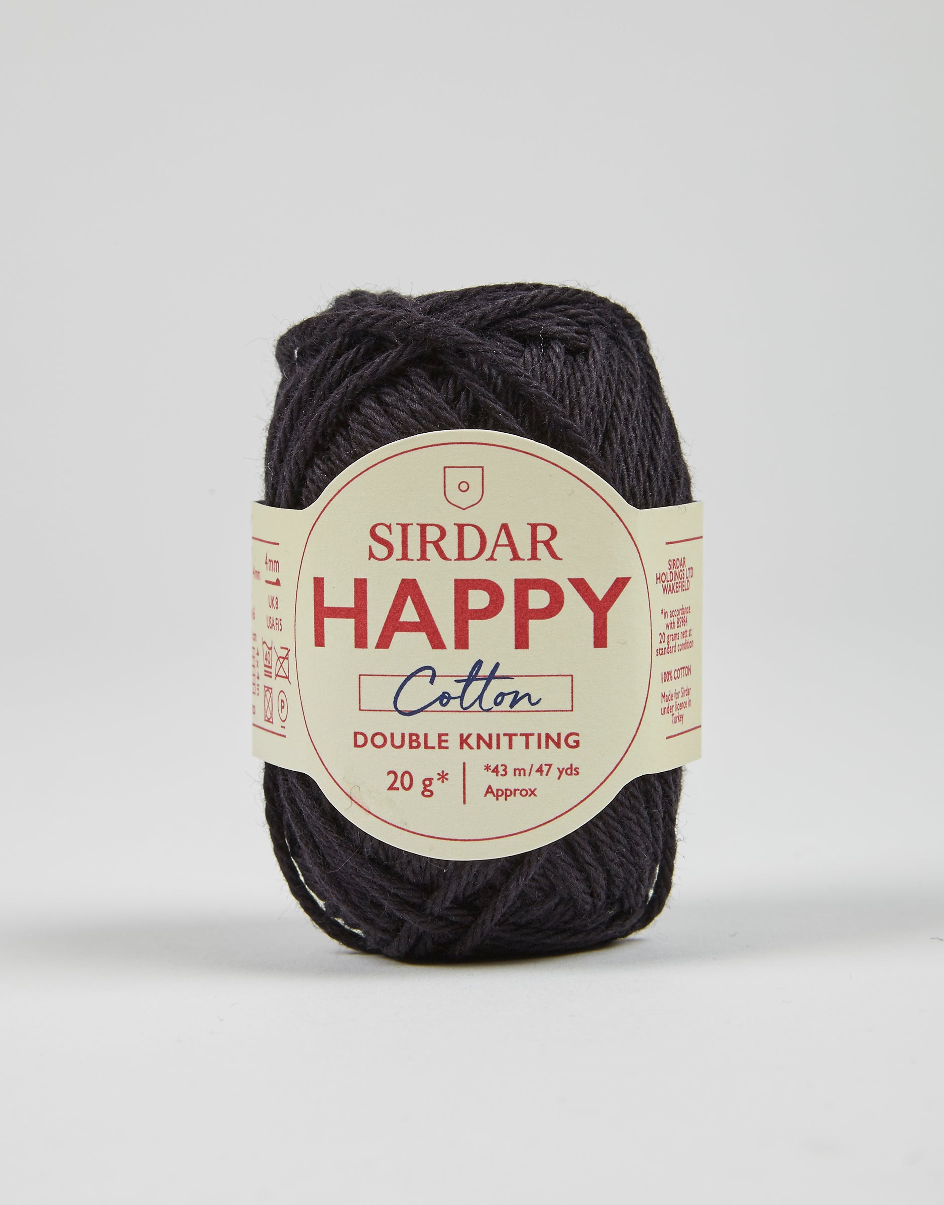 Sirdar 775 Liquorice Happy Cotton DK
