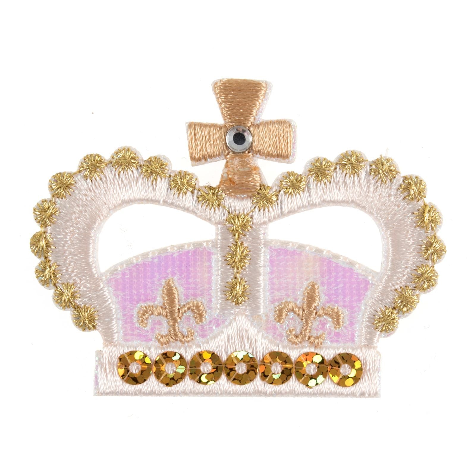 Crown Motif Iron On Or Sew On