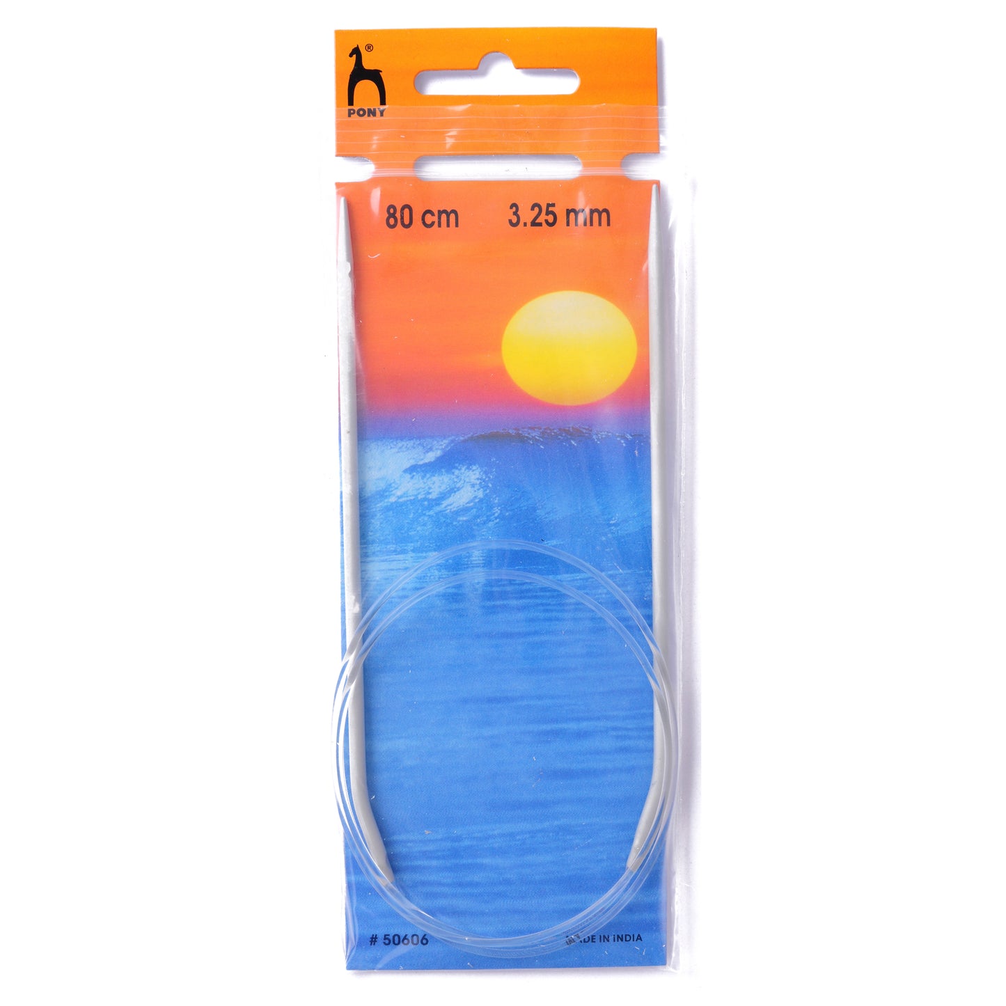 Pony Circular Knitting Needle: 3.25mm 80cm