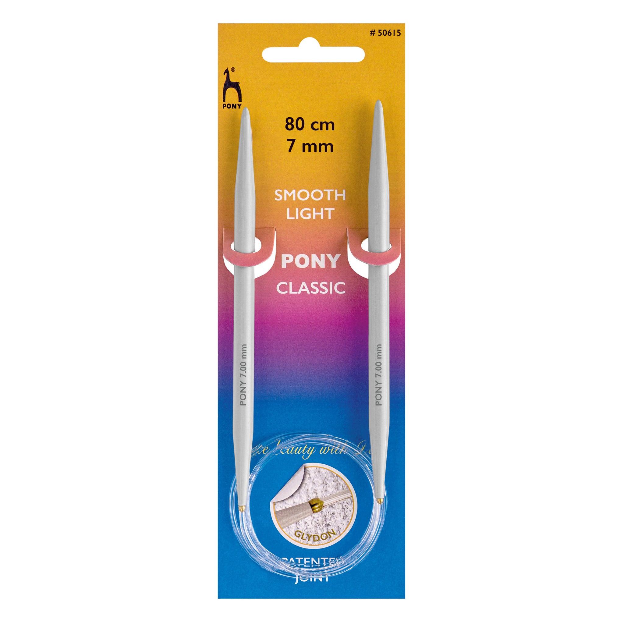 Pony Circular Knitting Needle: 7.00mm 80cm