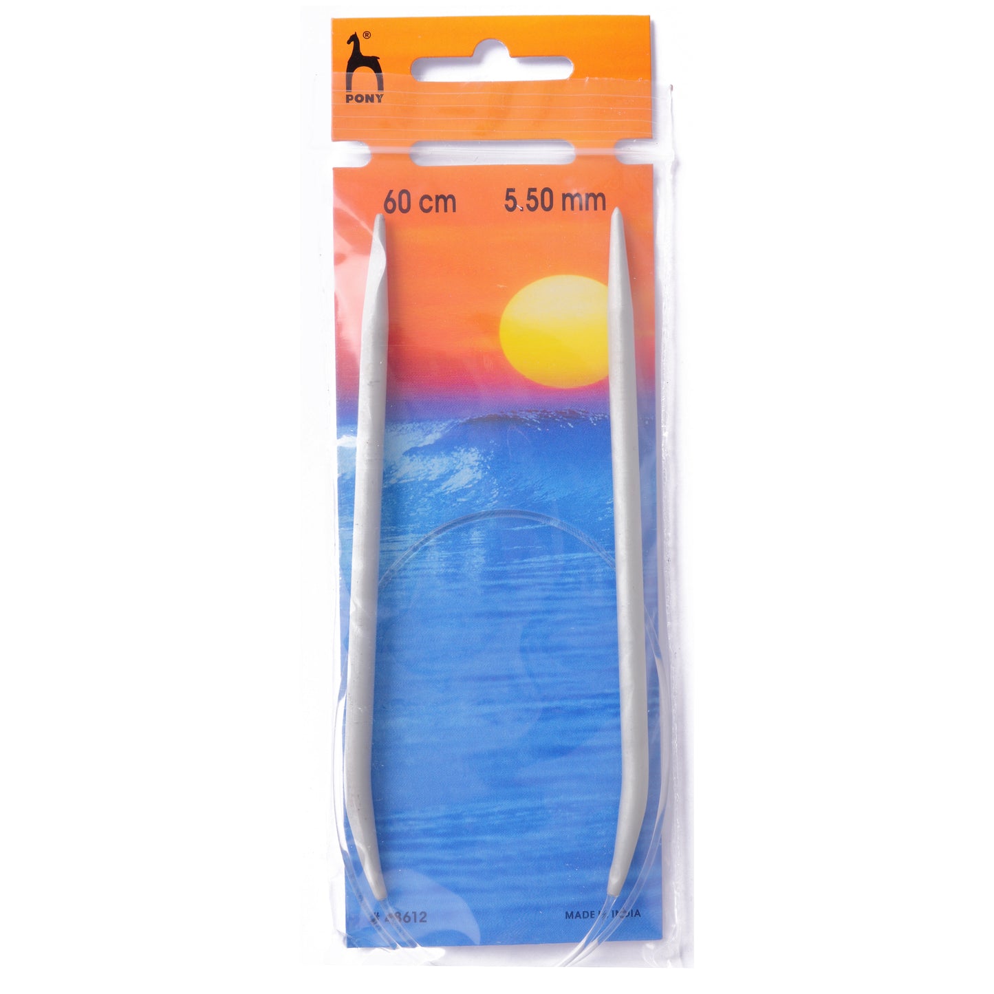 Pony Circular Knitting Needle: 5.50mm 60cm