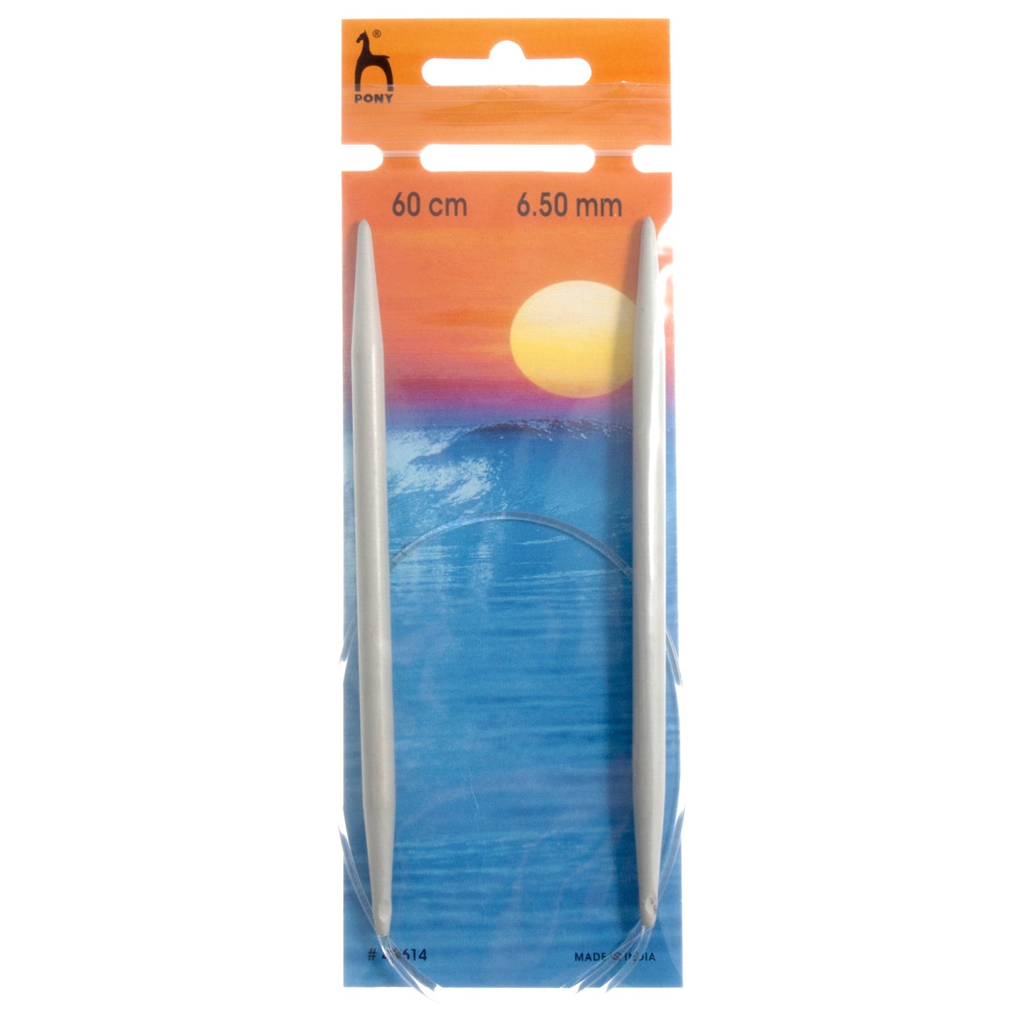 Pony Circular Knitting Needle: 6.50mm 60cm