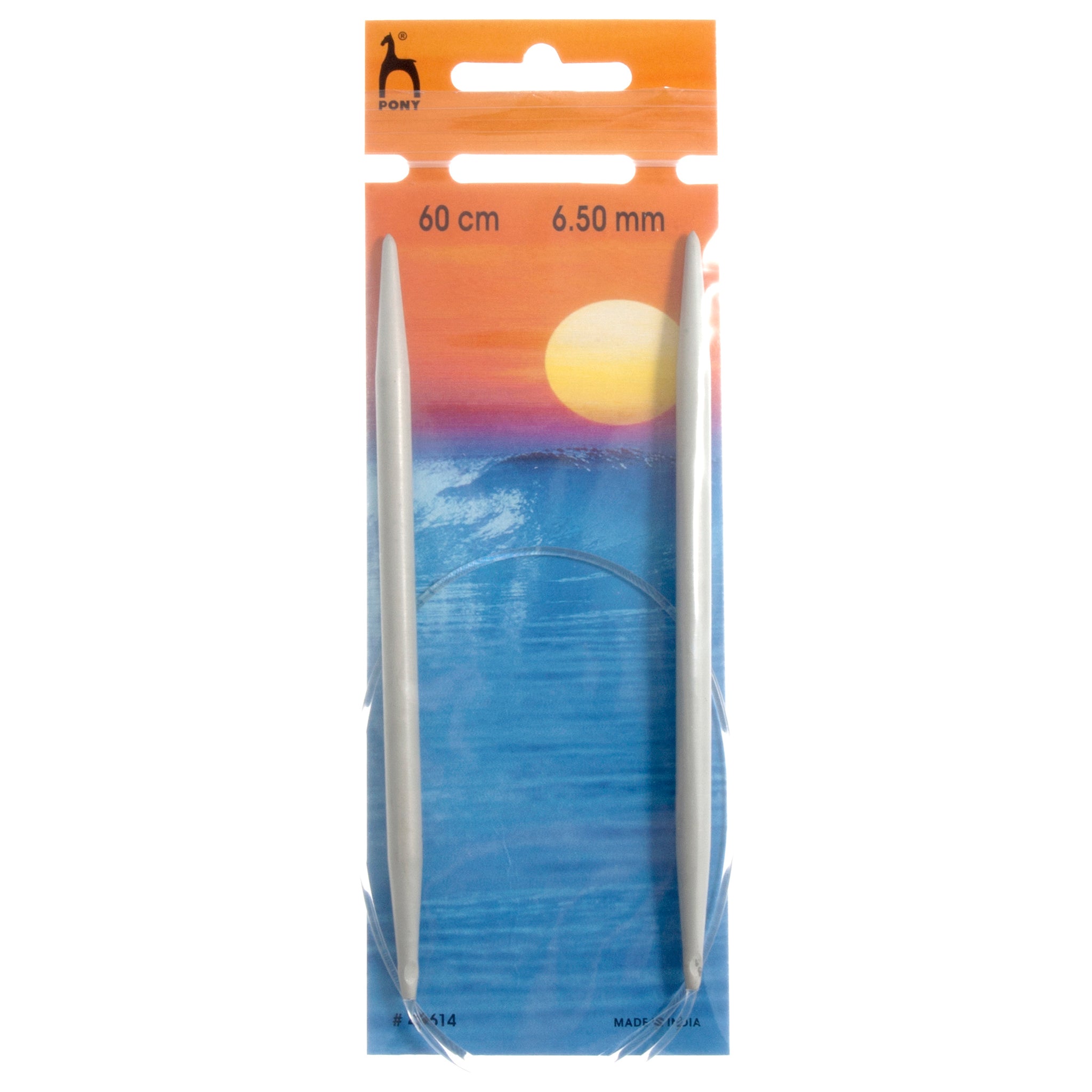 Pony Circular Knitting Needle: 6.50mm 60cm