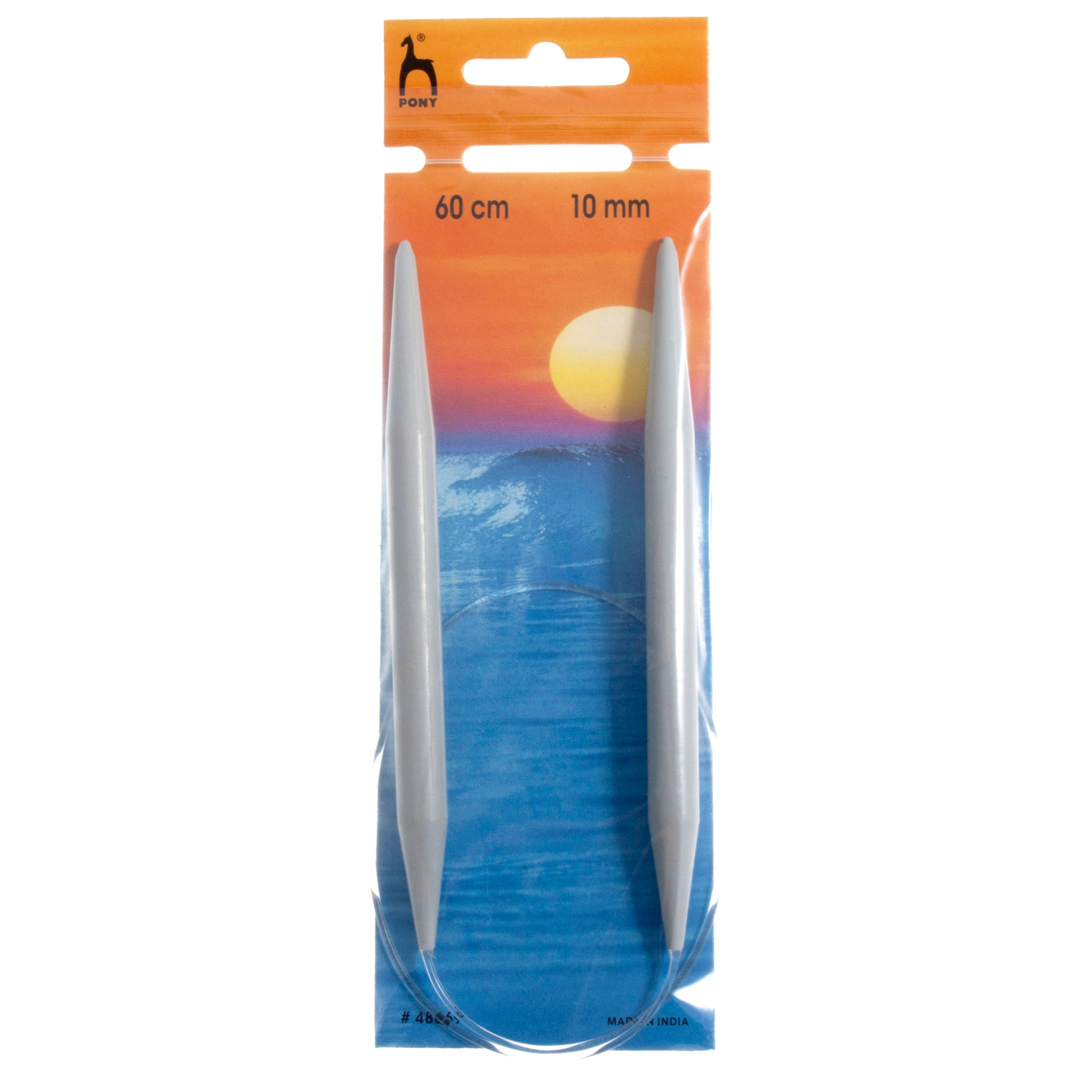 Pony Circular Knitting Needle: 10.00mm 60cm