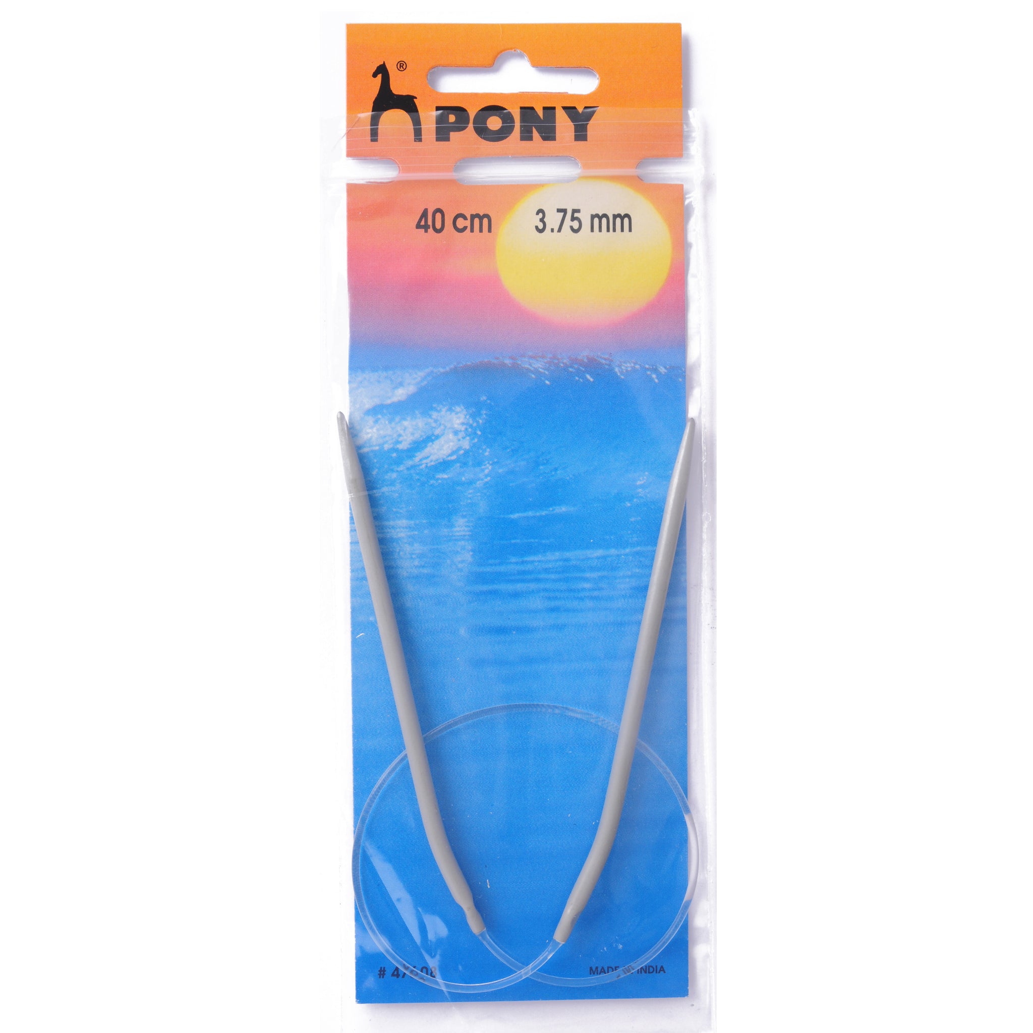 Pony Circular Knitting Needle: 3.75mm 40cm