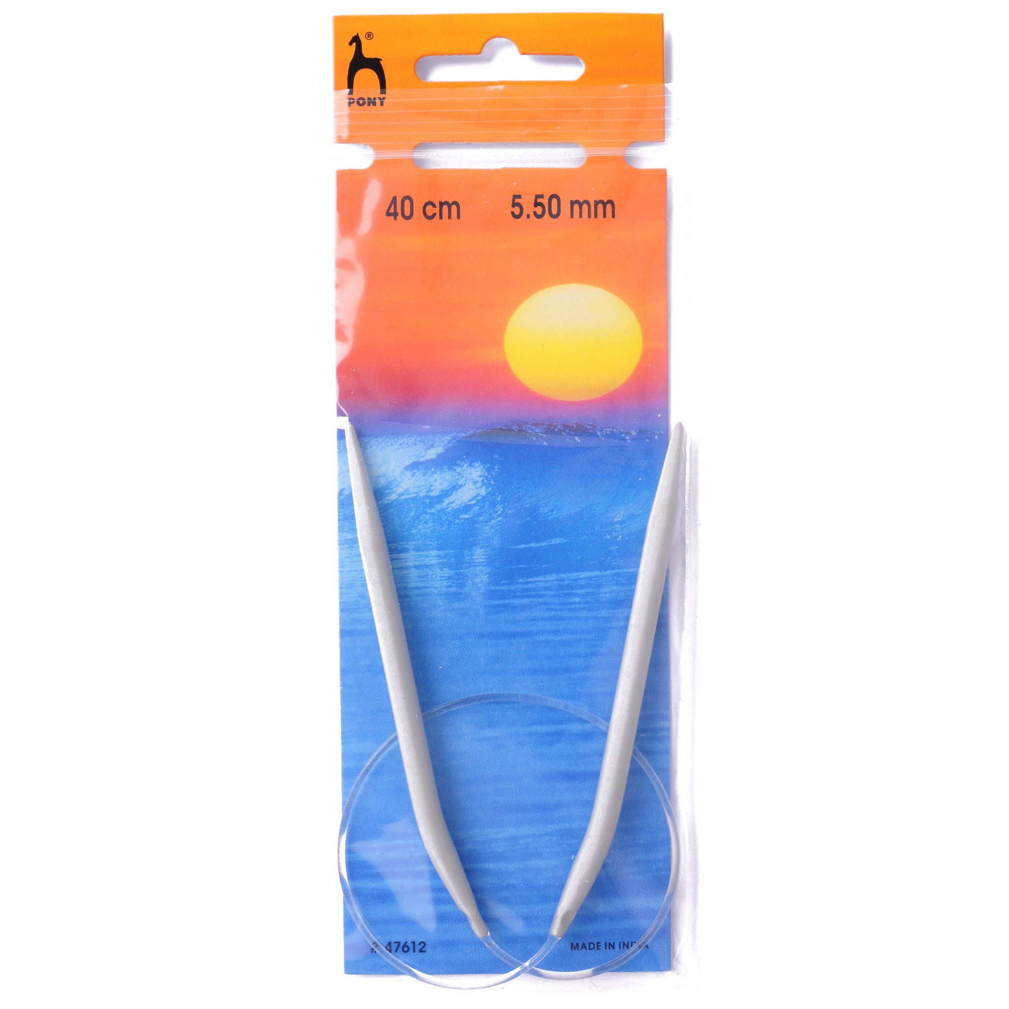 Pony Circular Knitting Needle: 5.50mm 40cm