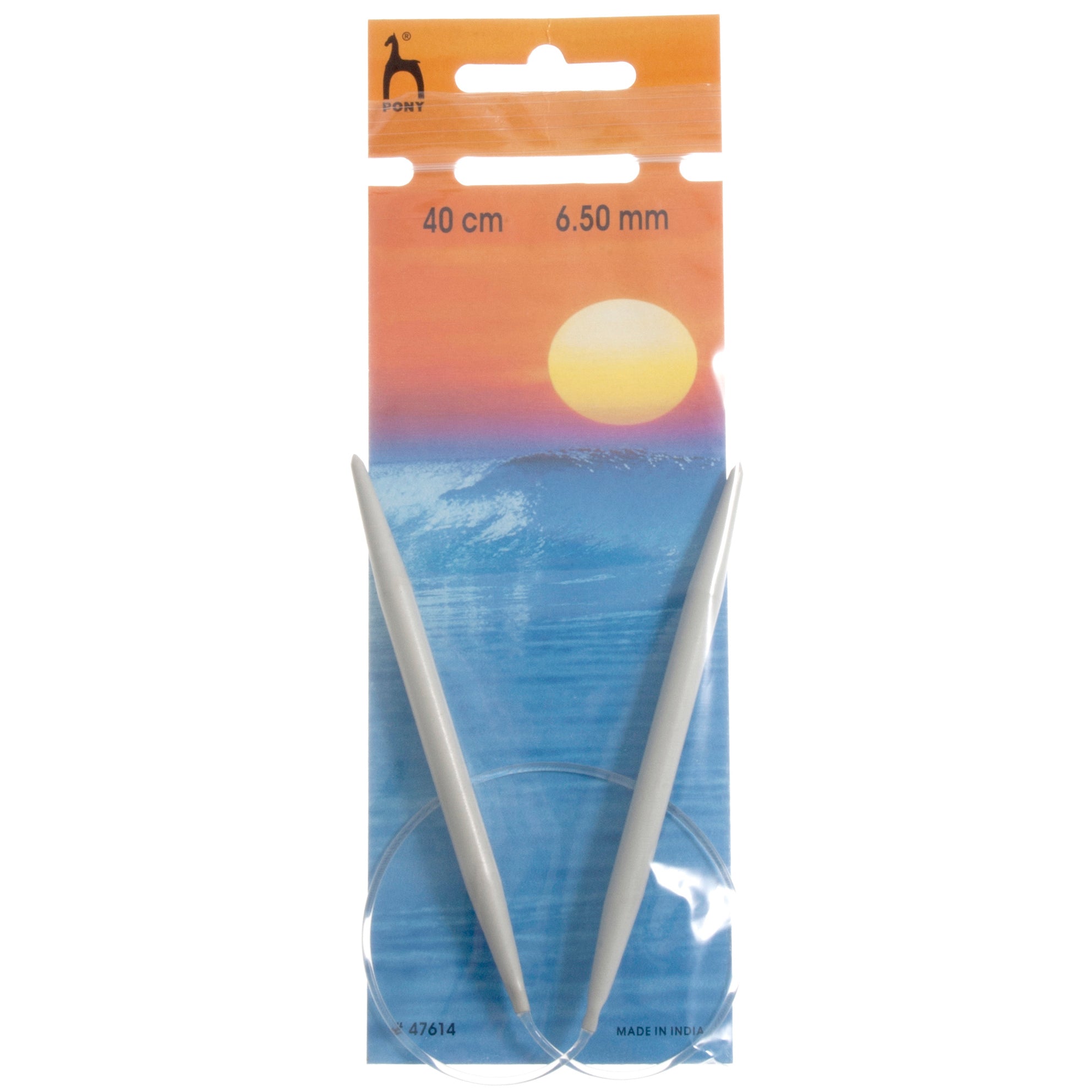 Pony Circular Knitting Needle: 6.50mm 40cm